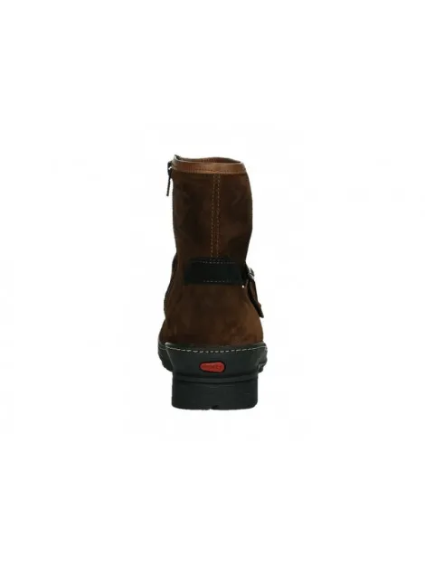 Wolky 07641 Nitra Liverpool suede Enkellaarzen Bruin